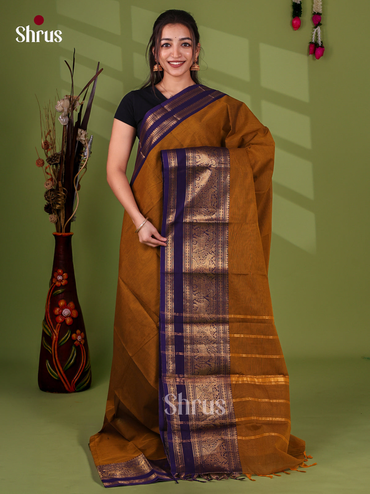 Chettinad Cotton Saree - EI21146