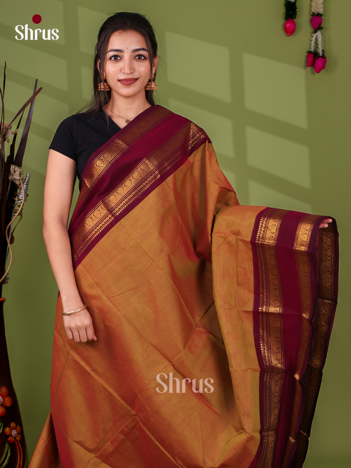 Chettinad Cotton Saree - EI21148