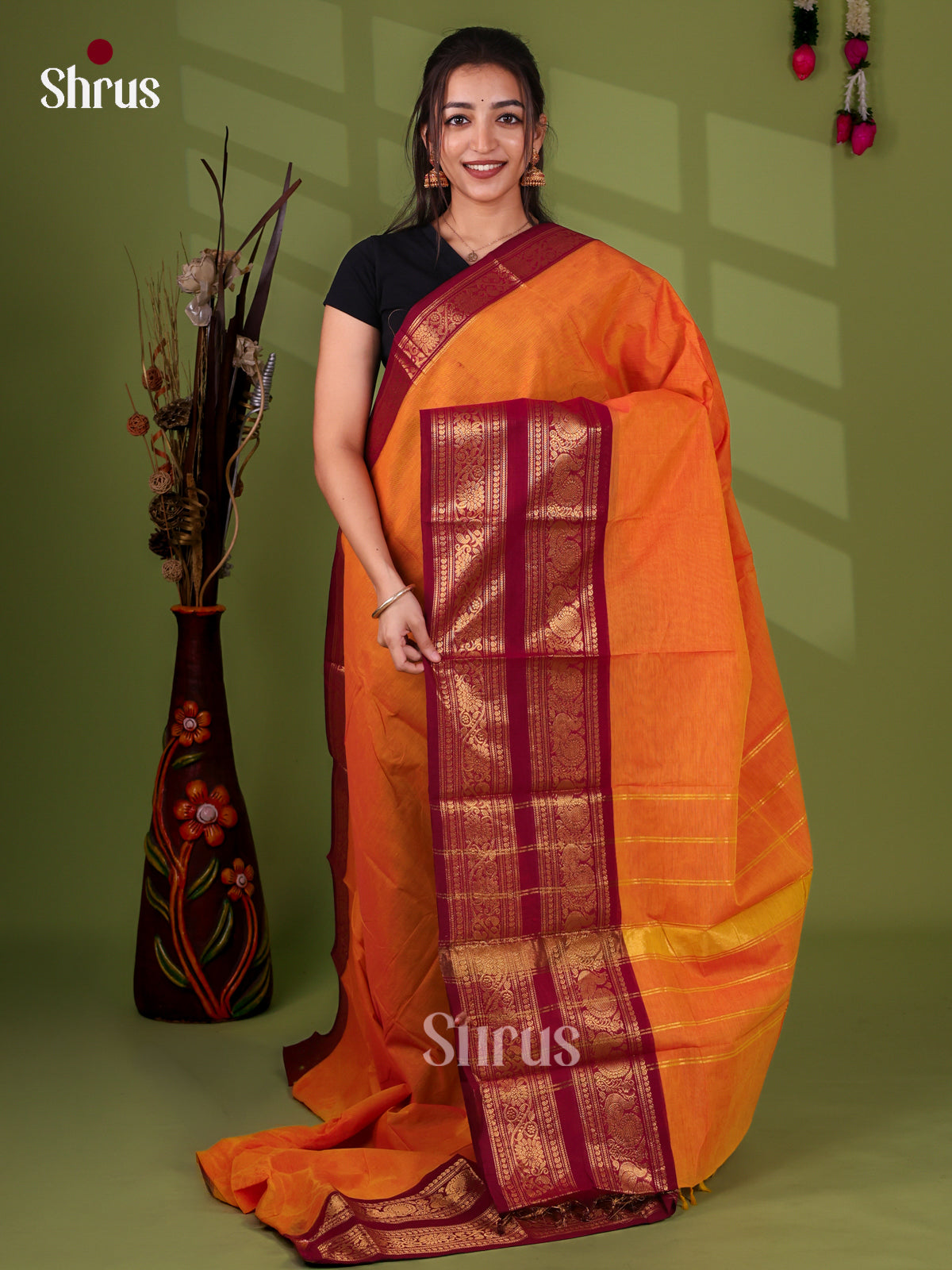 Chettinad Cotton Saree - EI21151