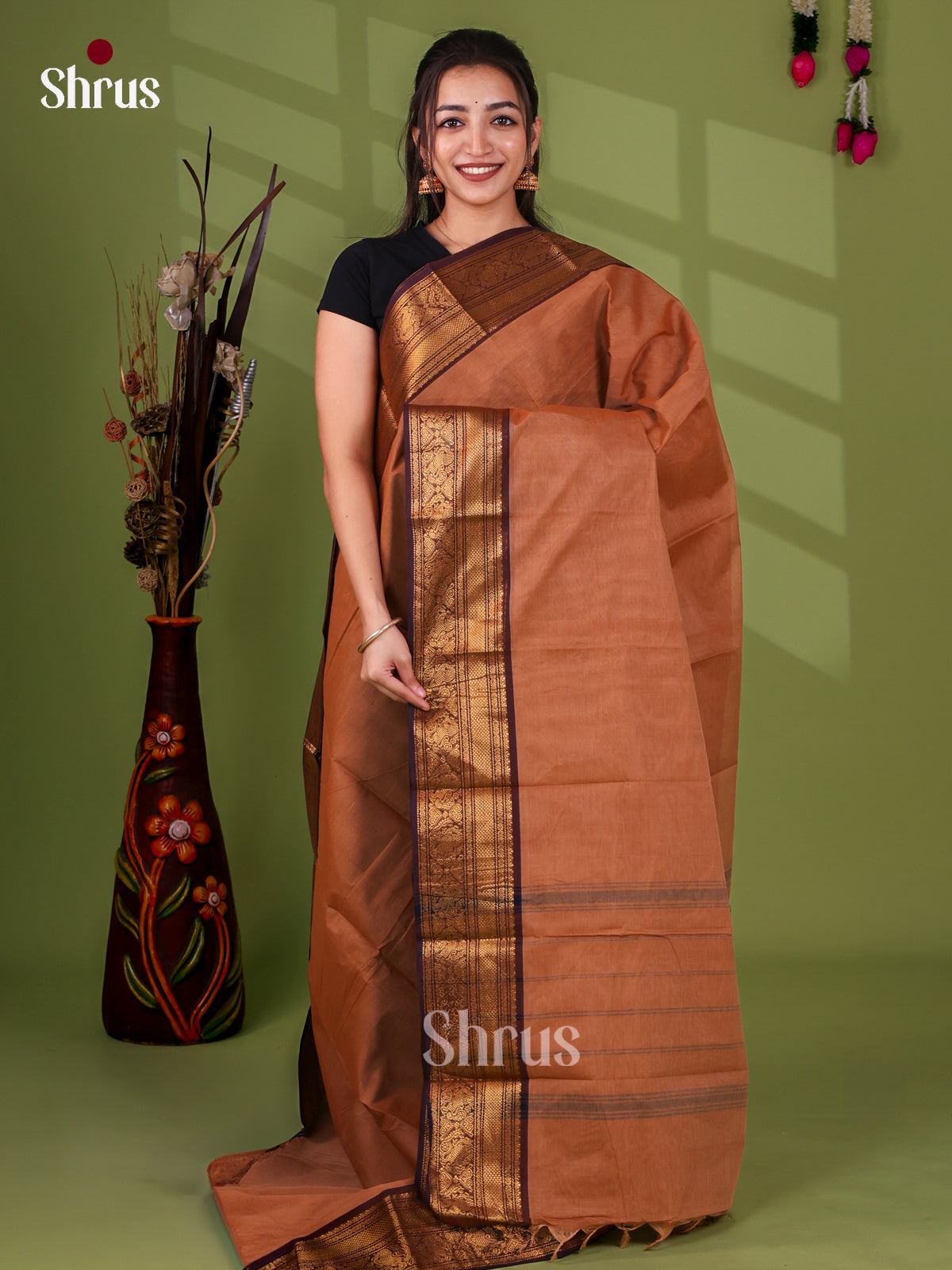 Chettinad Cotton Saree - EI21152