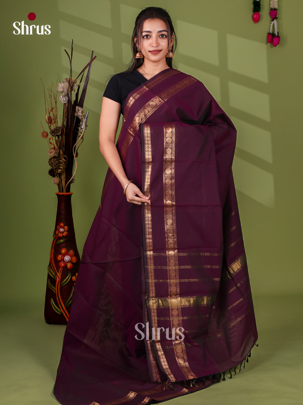 Chettinad Cotton Saree - EI21154