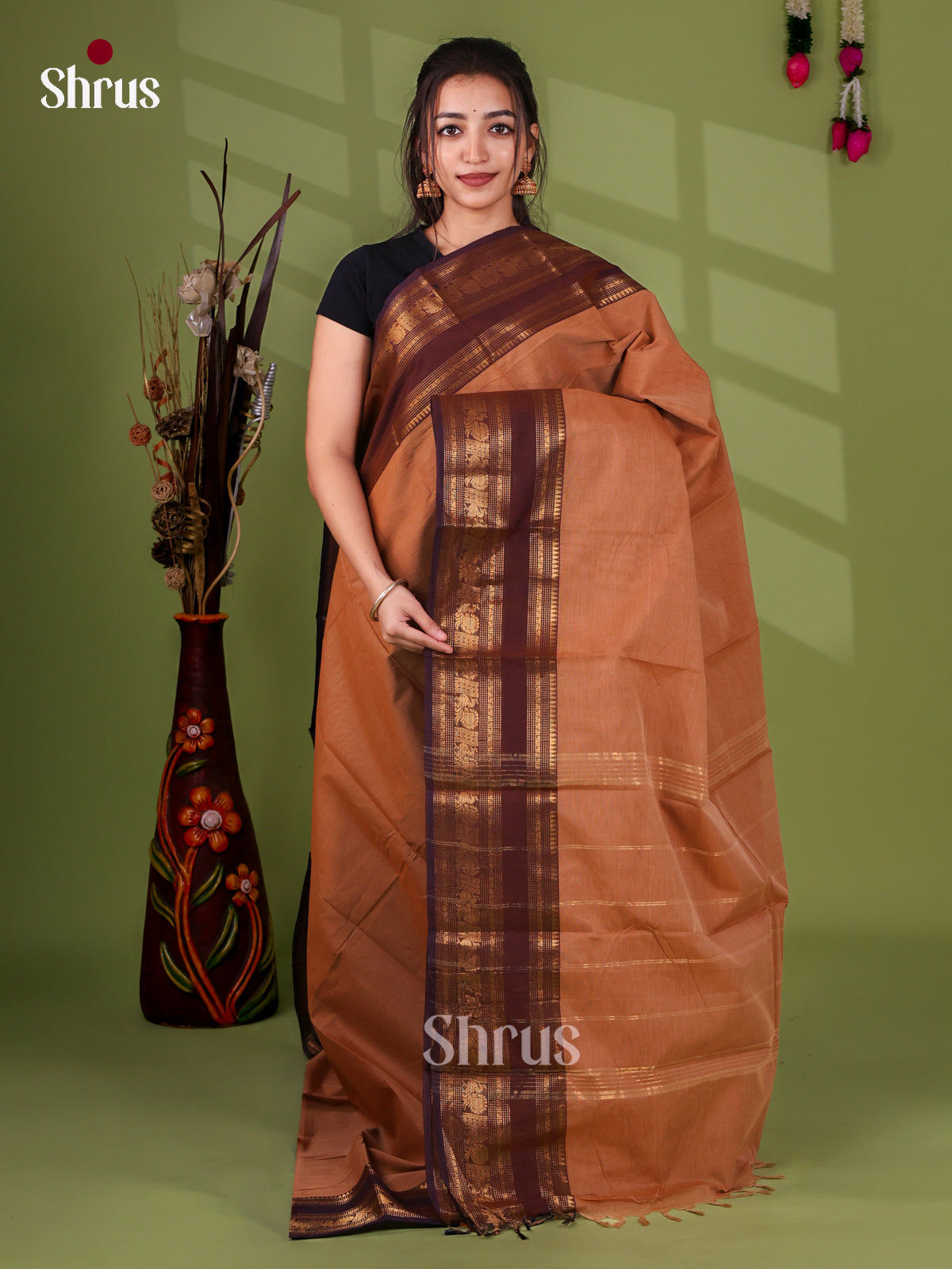 Chettinad Cotton Saree - EI21156