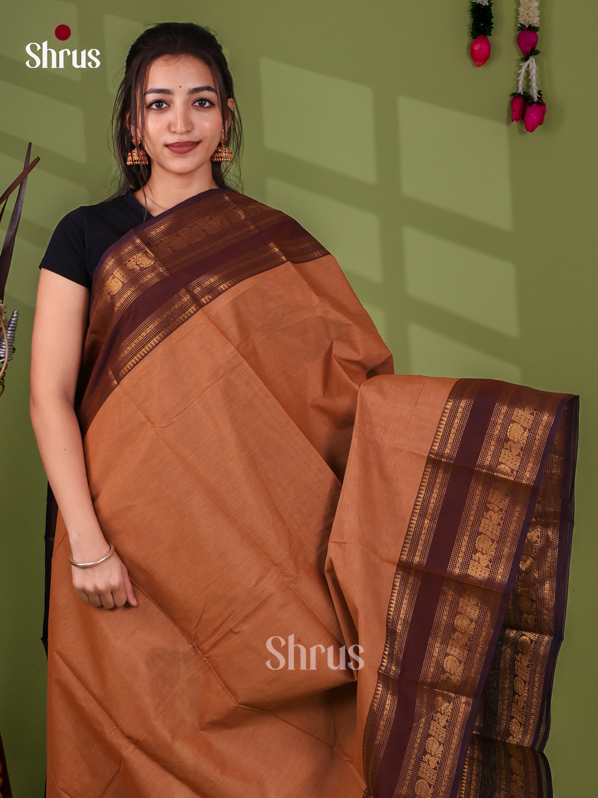 Chettinad Cotton Saree - EI21156