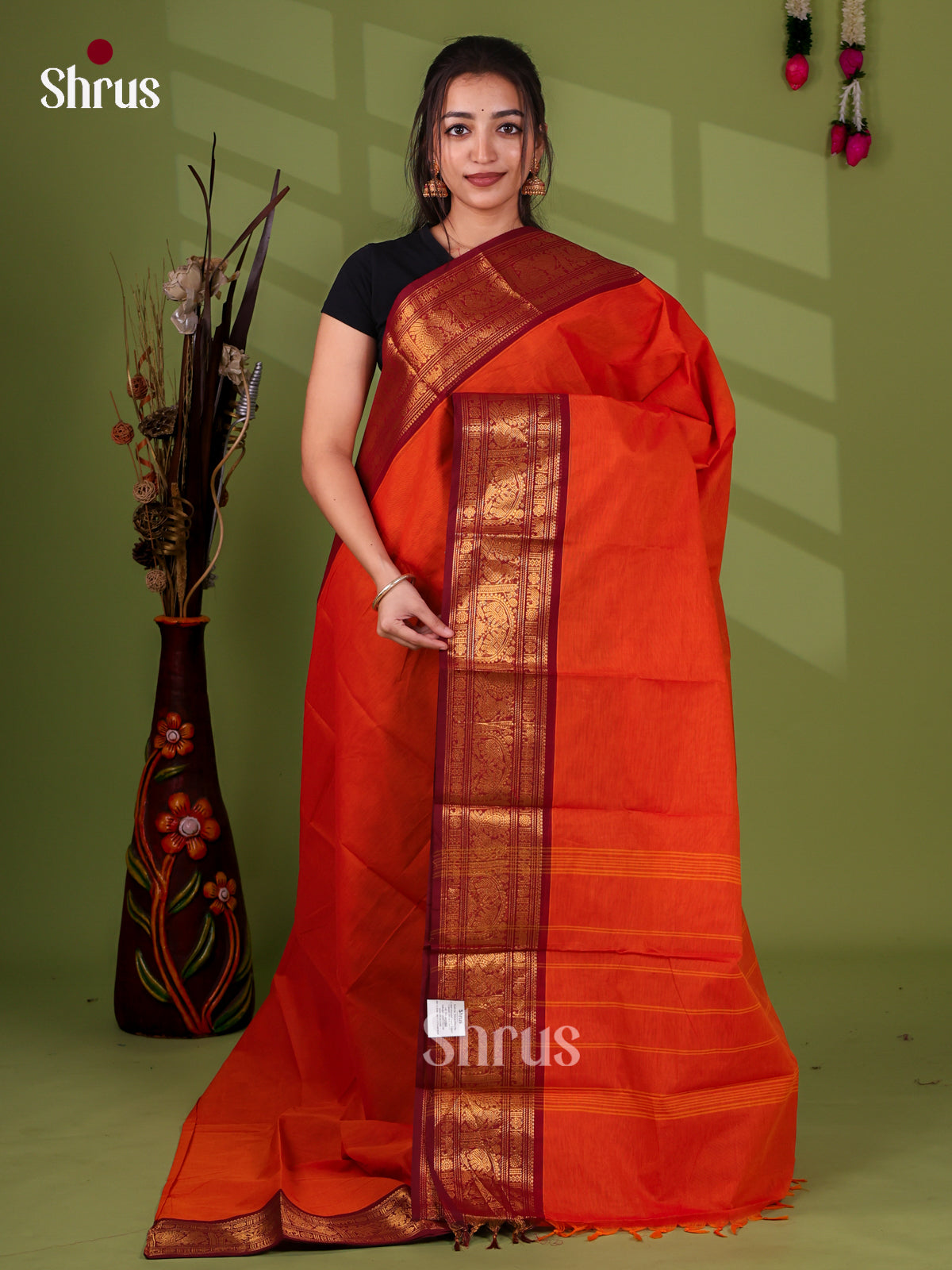 Chettinad Cotton Saree - EI21175
