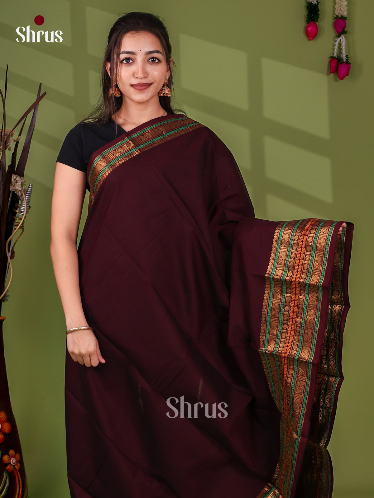 Chettinad Cotton Saree - EI21177