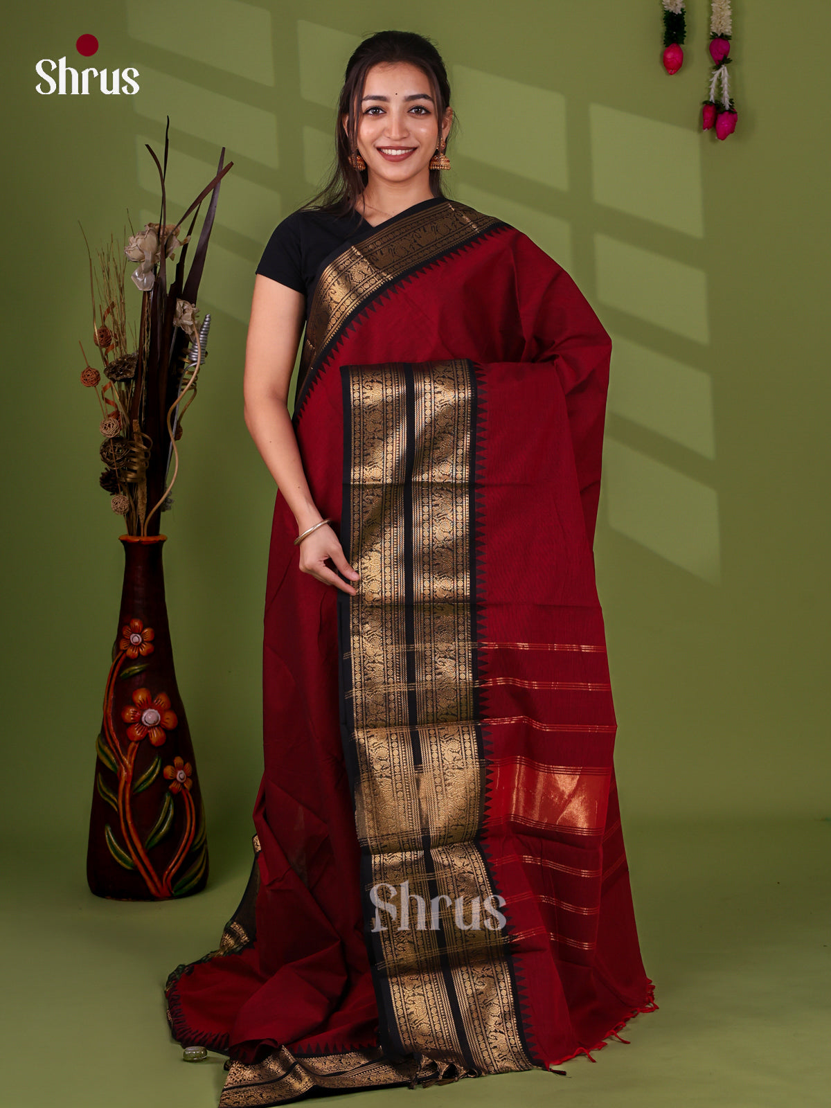 Chettinad Cotton Saree - EI21183