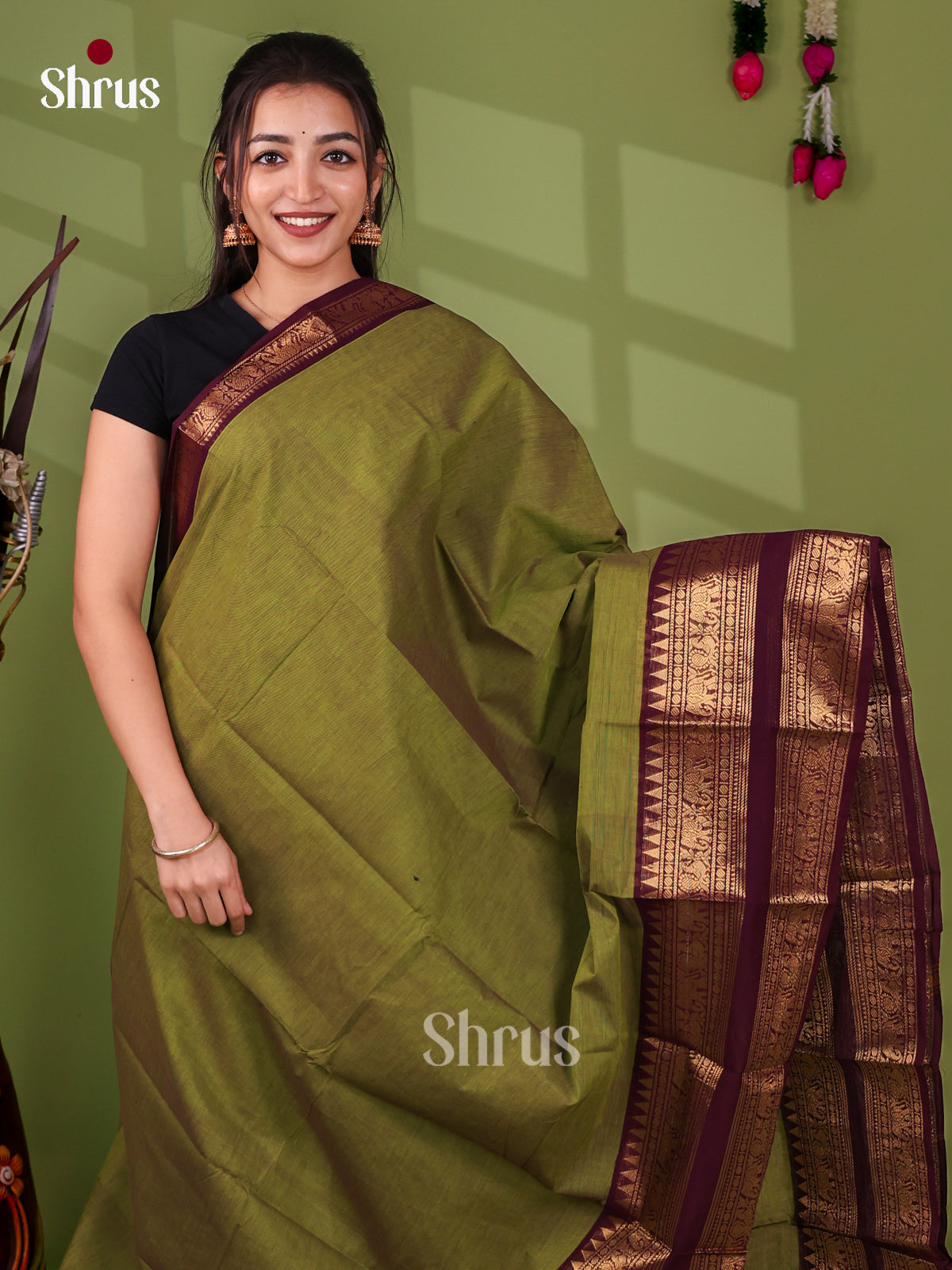 Chettinad Cotton Saree - EI21188
