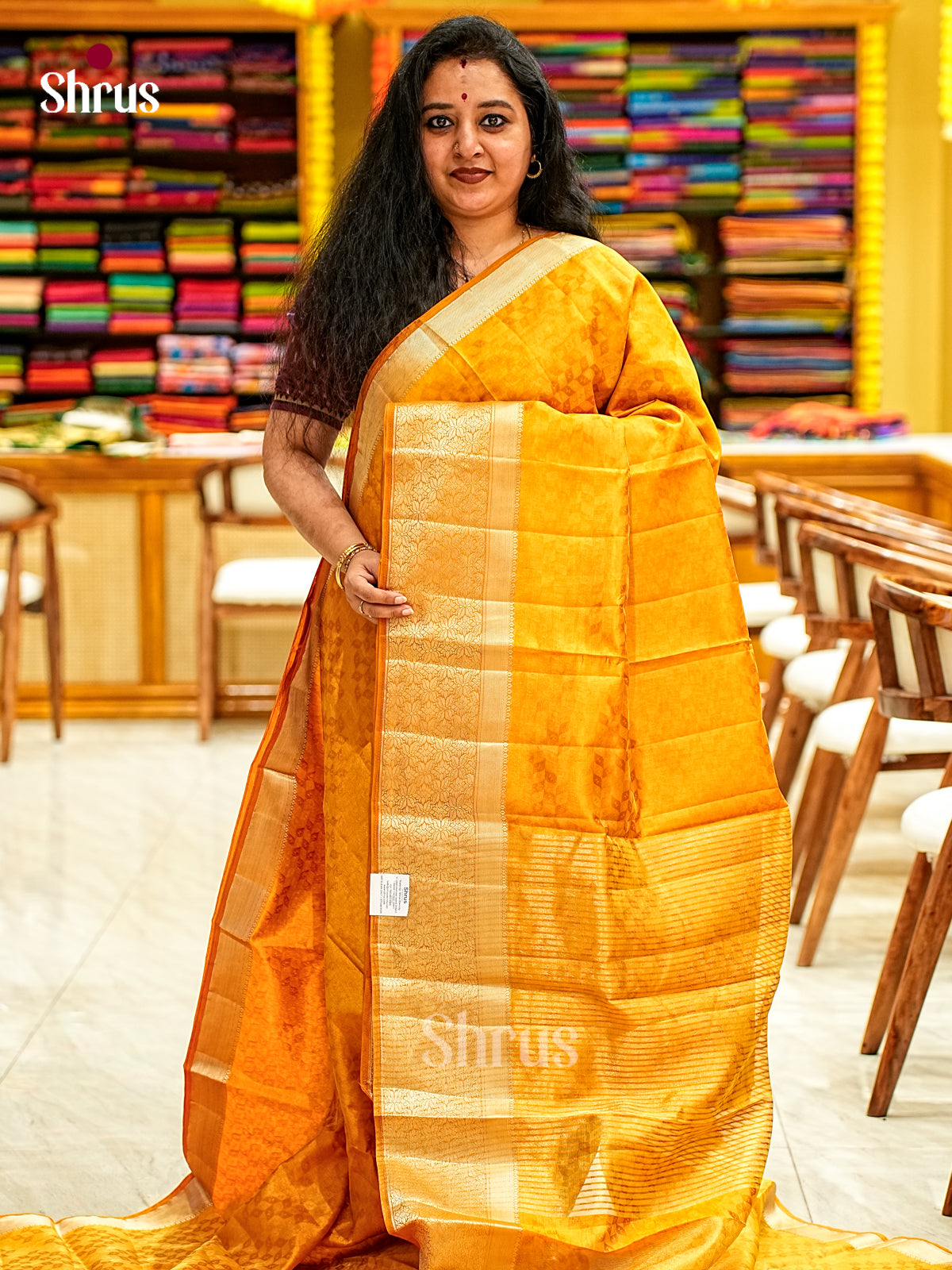Semi Rawsilk Saree - EI21196