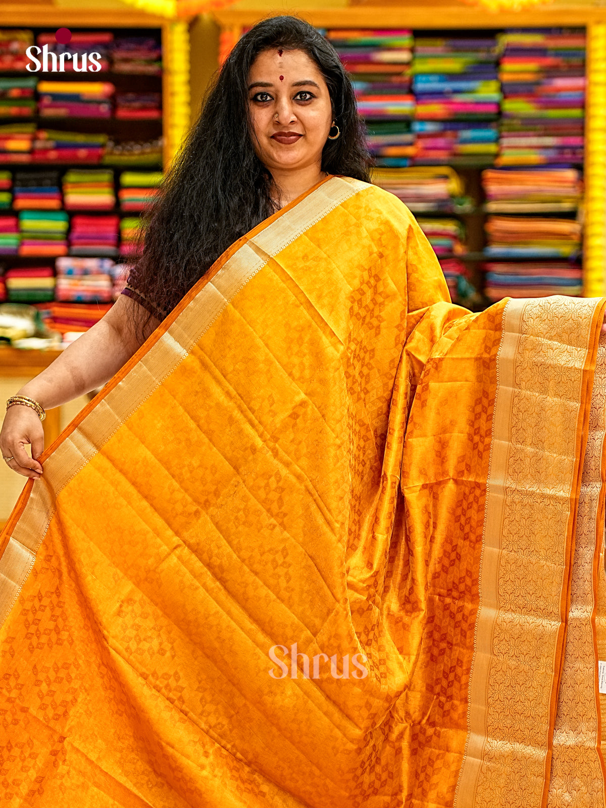 Semi Rawsilk Saree - EI21196
