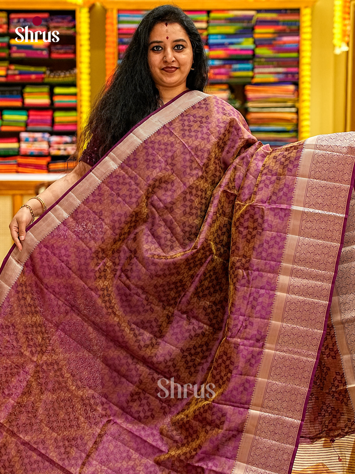 Semi Rawsilk Saree - EI21200