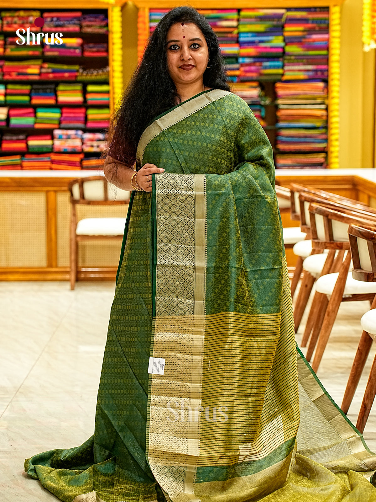 Semi Rawsilk Saree - EI21206