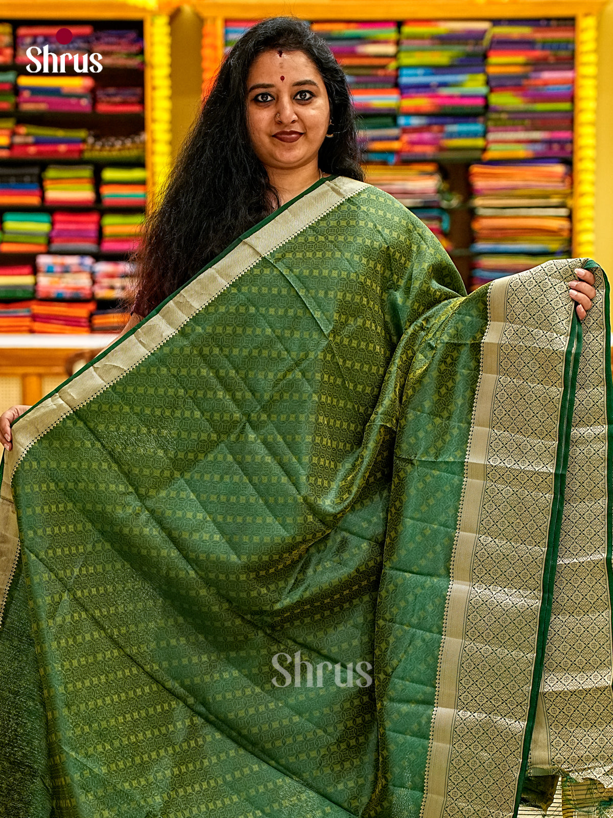 Semi Rawsilk Saree - EI21206