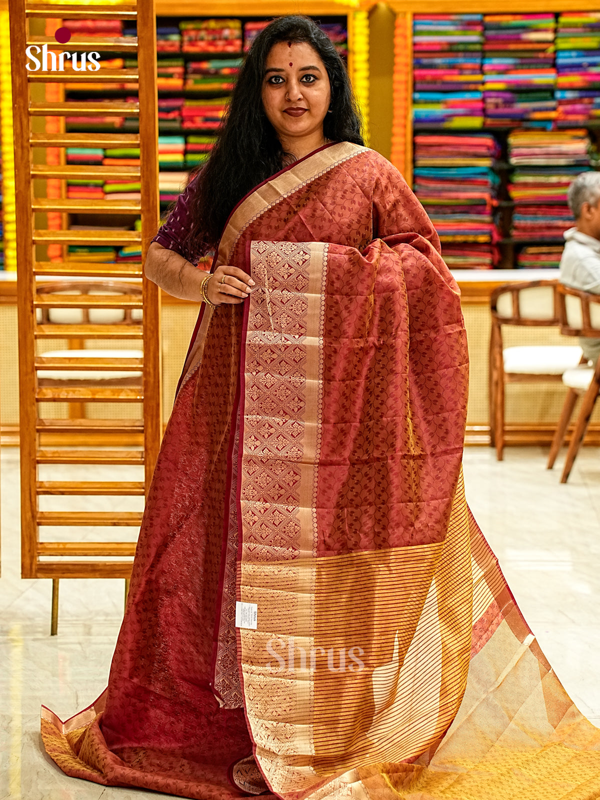 Semi Rawsilk Saree - EI21210