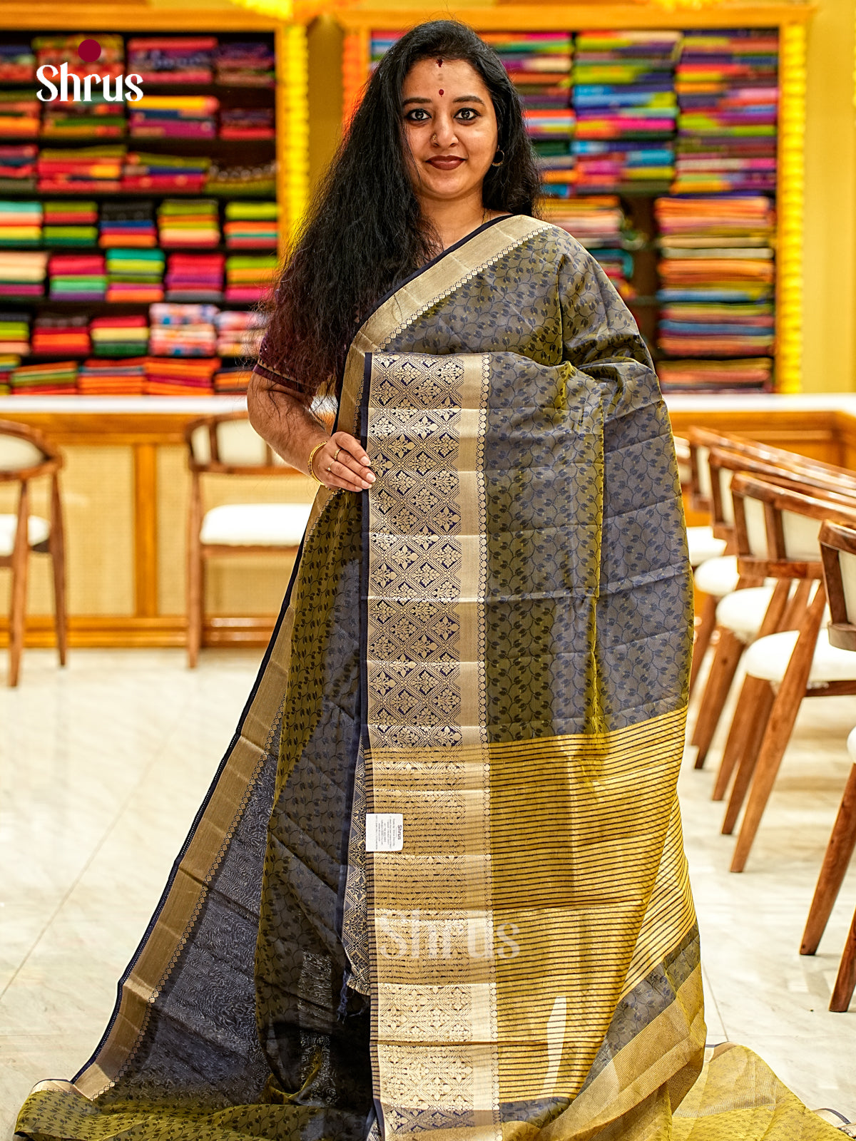 Semi Rawsilk Saree - EI21214