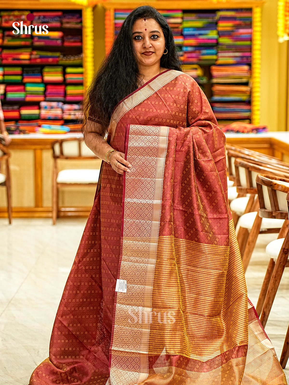 Semi Rawsilk Saree - EI21218