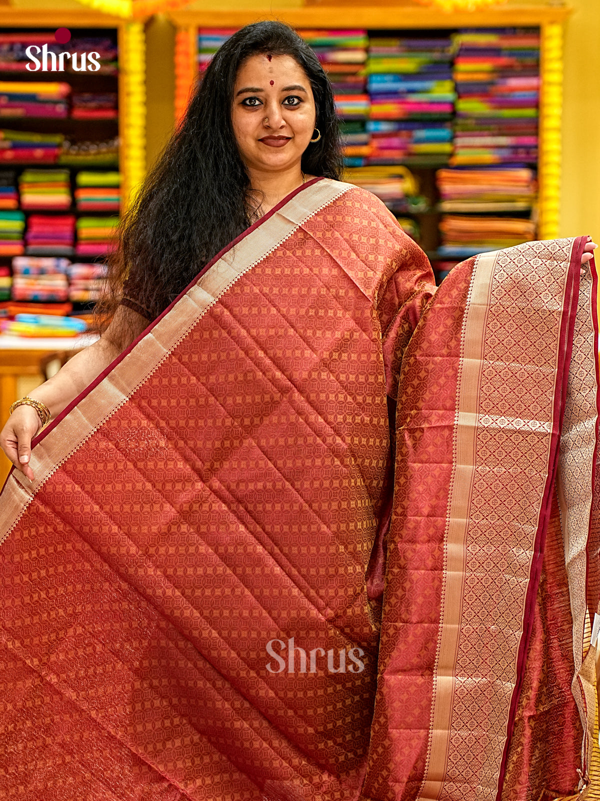 Semi Rawsilk Saree - EI21218