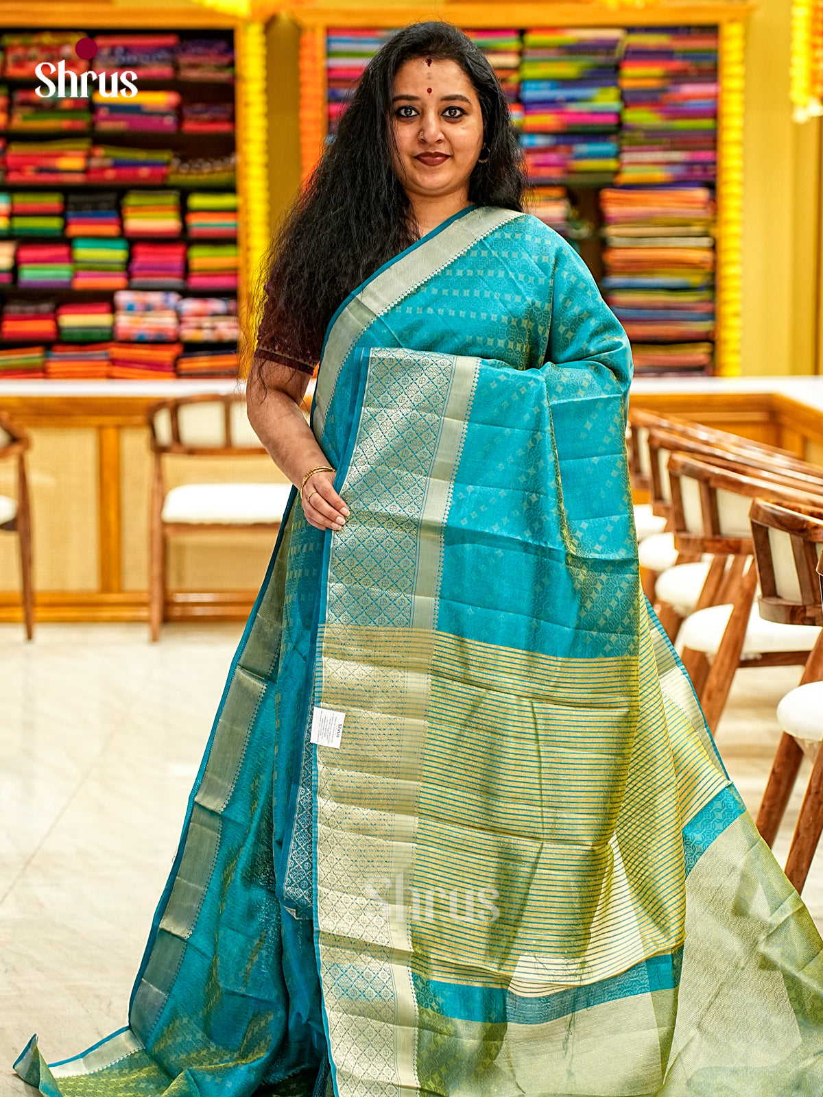 Semi Rawsilk Saree - EI21219