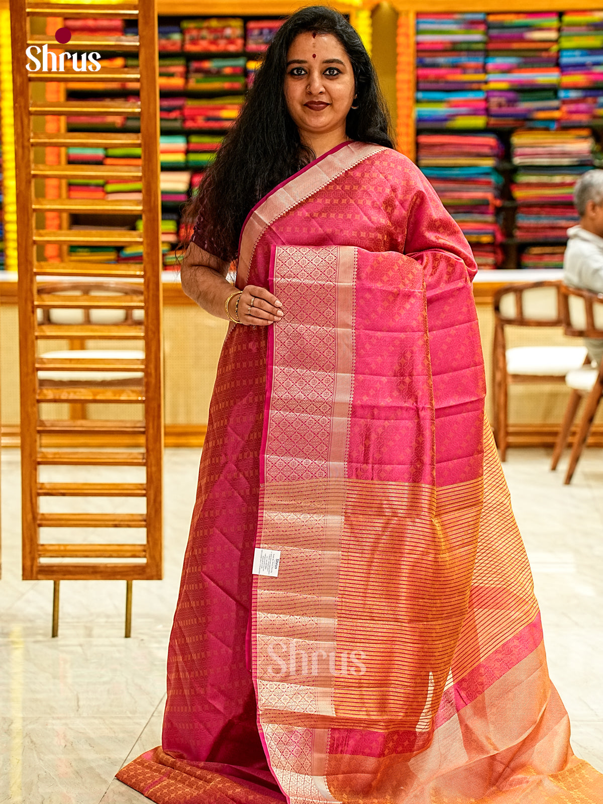 Semi Rawsilk Saree - EI21224