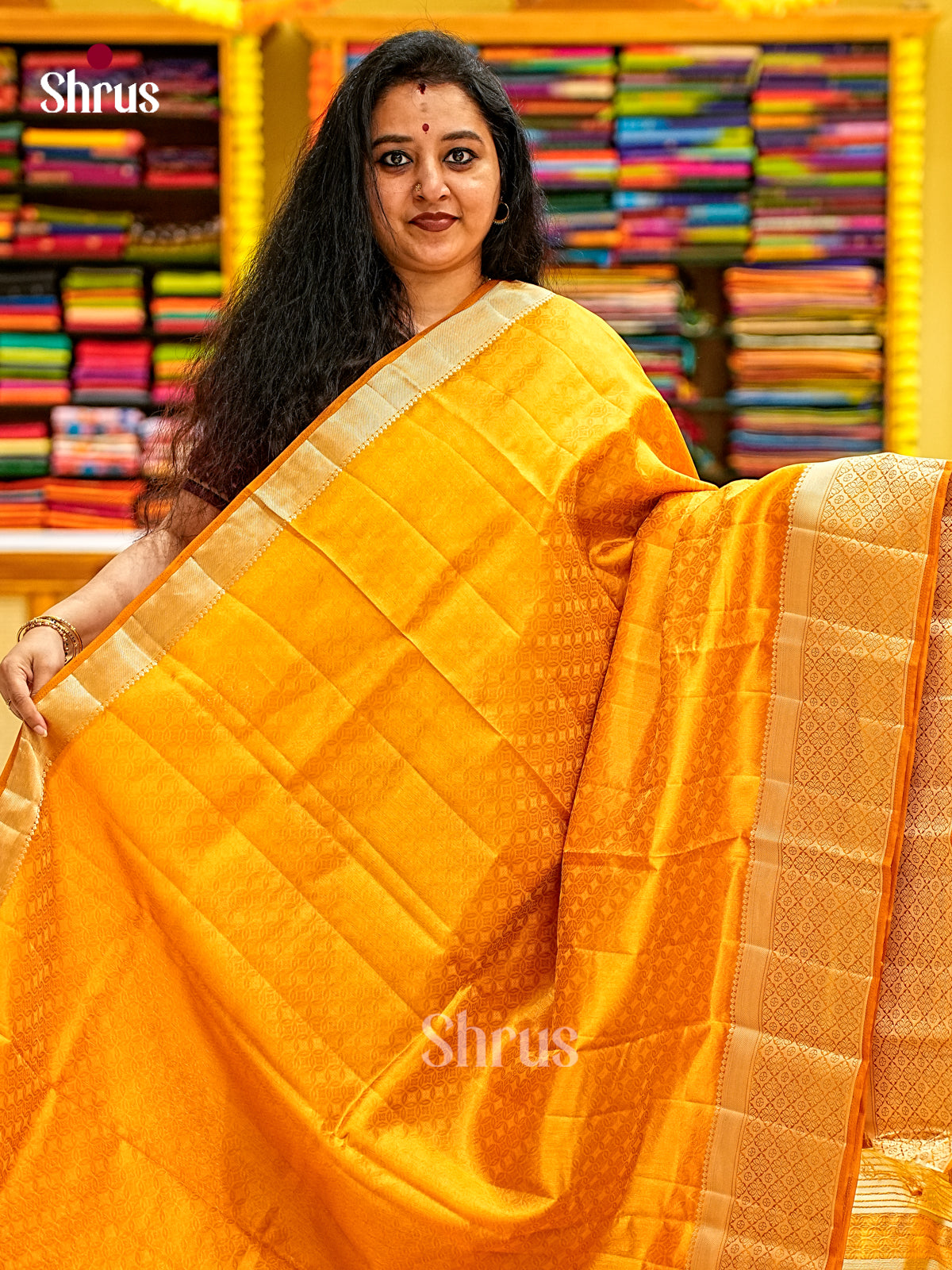 Semi Rawsilk Saree - EI21225