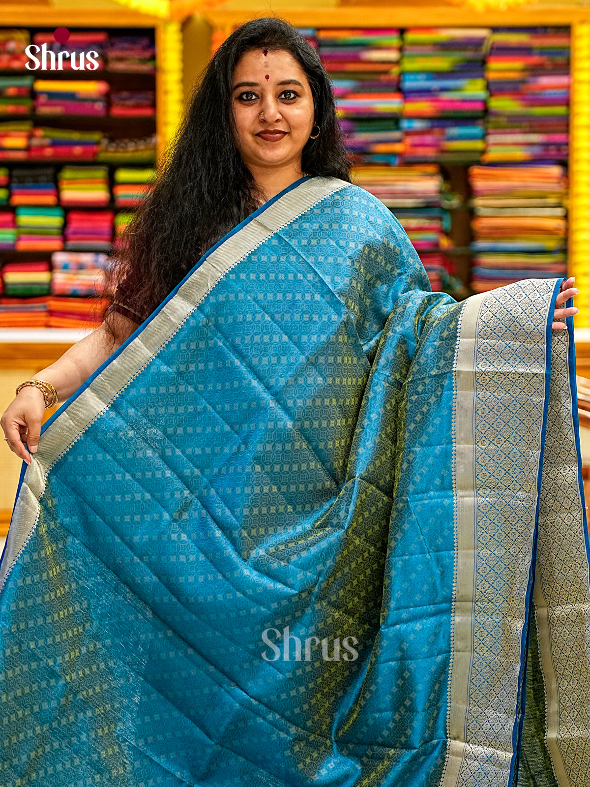 Semi Rawsilk Saree - EI21226