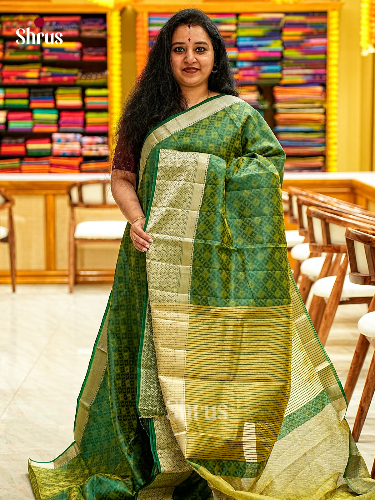 Semi Rawsilk Saree - EI21230