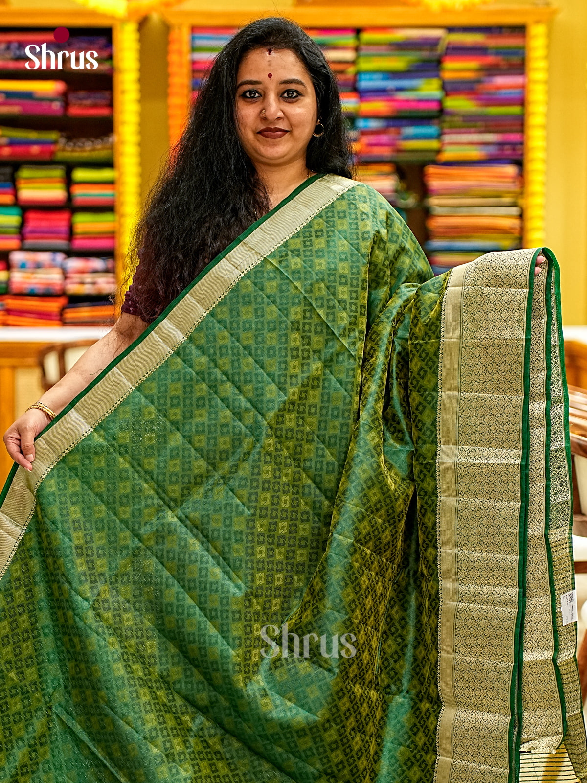 Semi Rawsilk Saree - EI21230