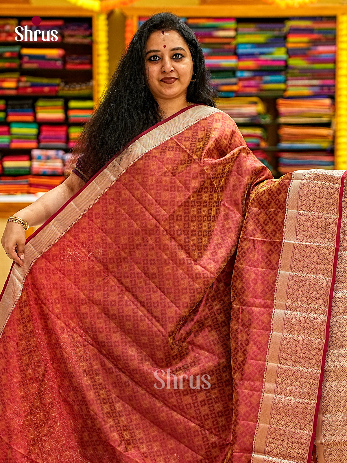 Semi Rawsilk Saree - EI21235