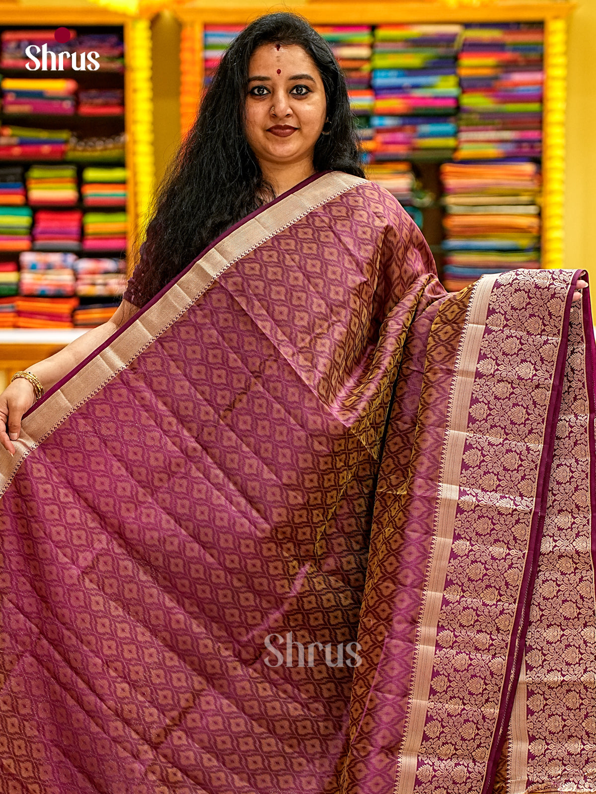 Semi Rawsilk Saree - EI21241