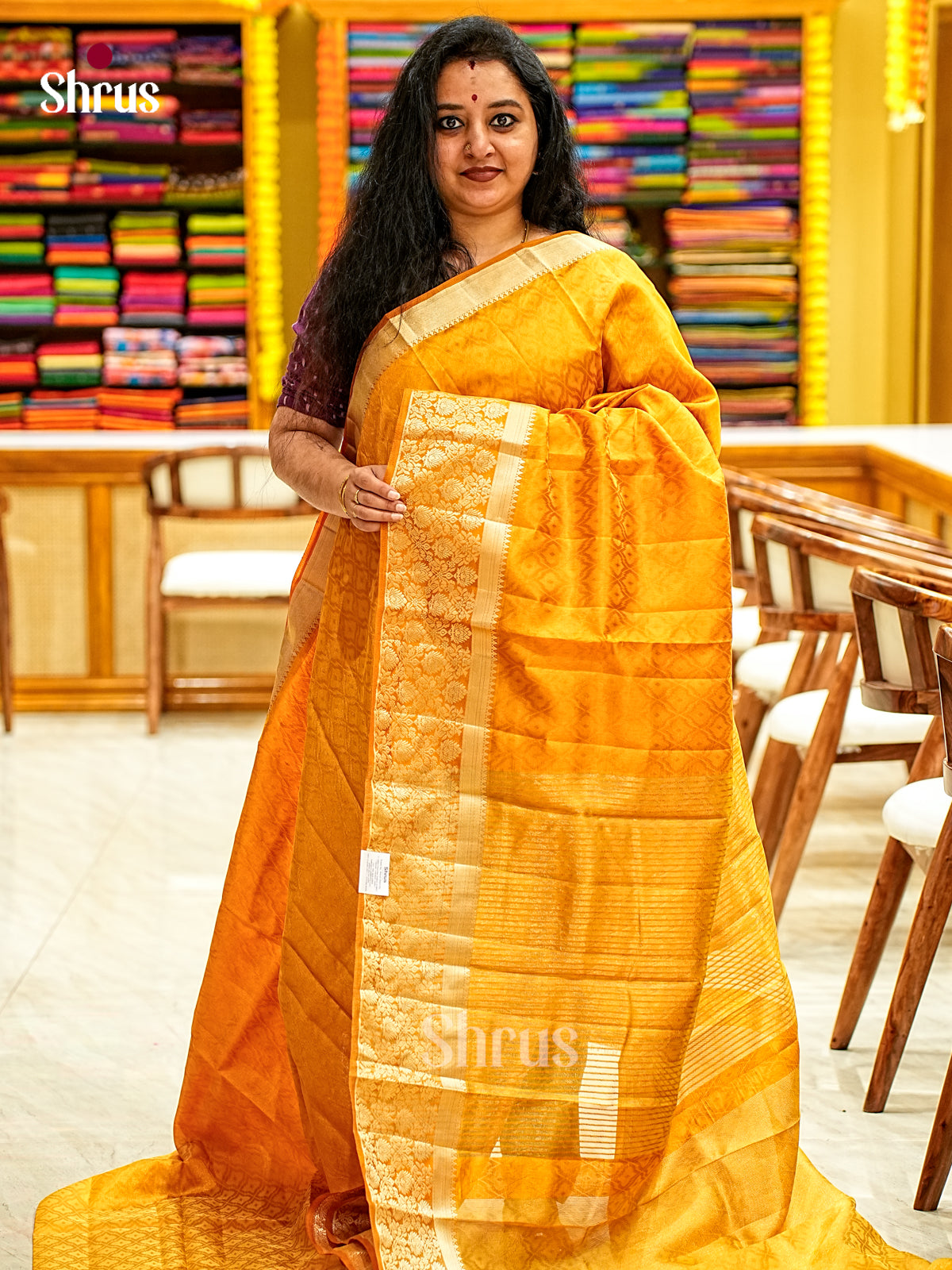 Semi Rawsilk Saree - EI21243