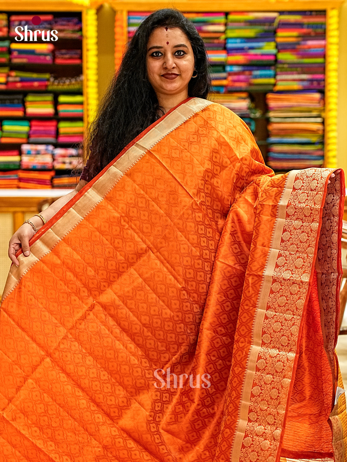 Semi Rawsilk Saree - EI21246