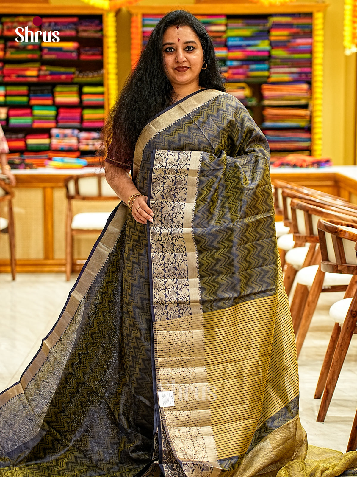 Semi Rawsilk Saree - EI21252