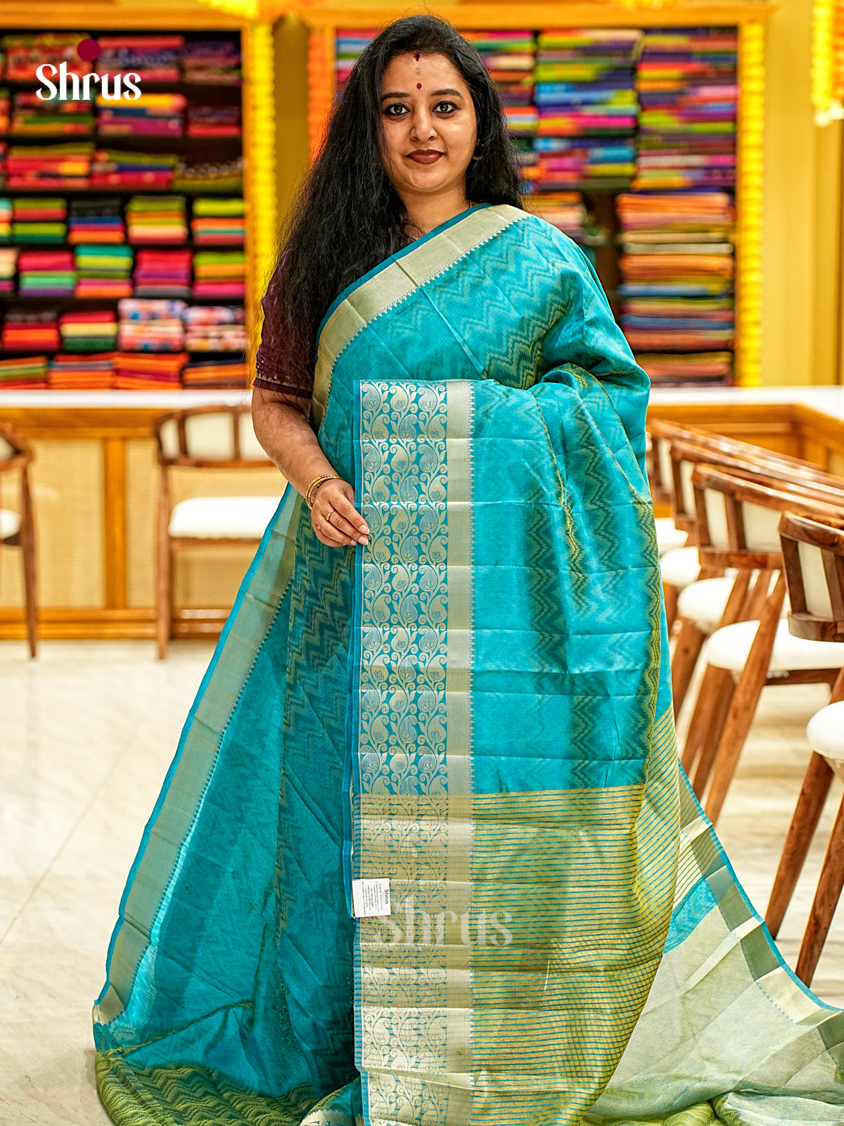 Semi Rawsilk Saree - EI21253