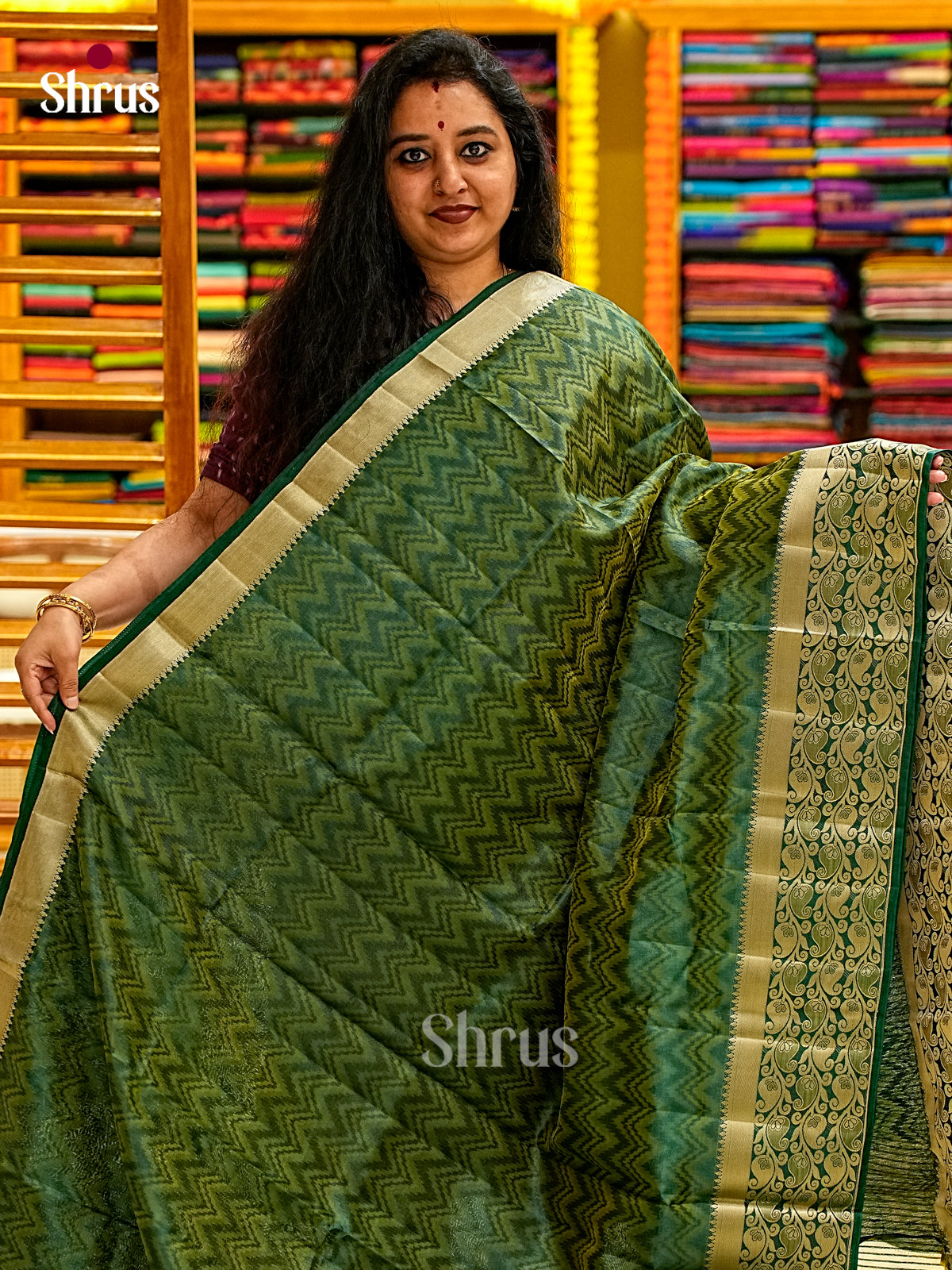 Semi Rawsilk Saree - EI21254