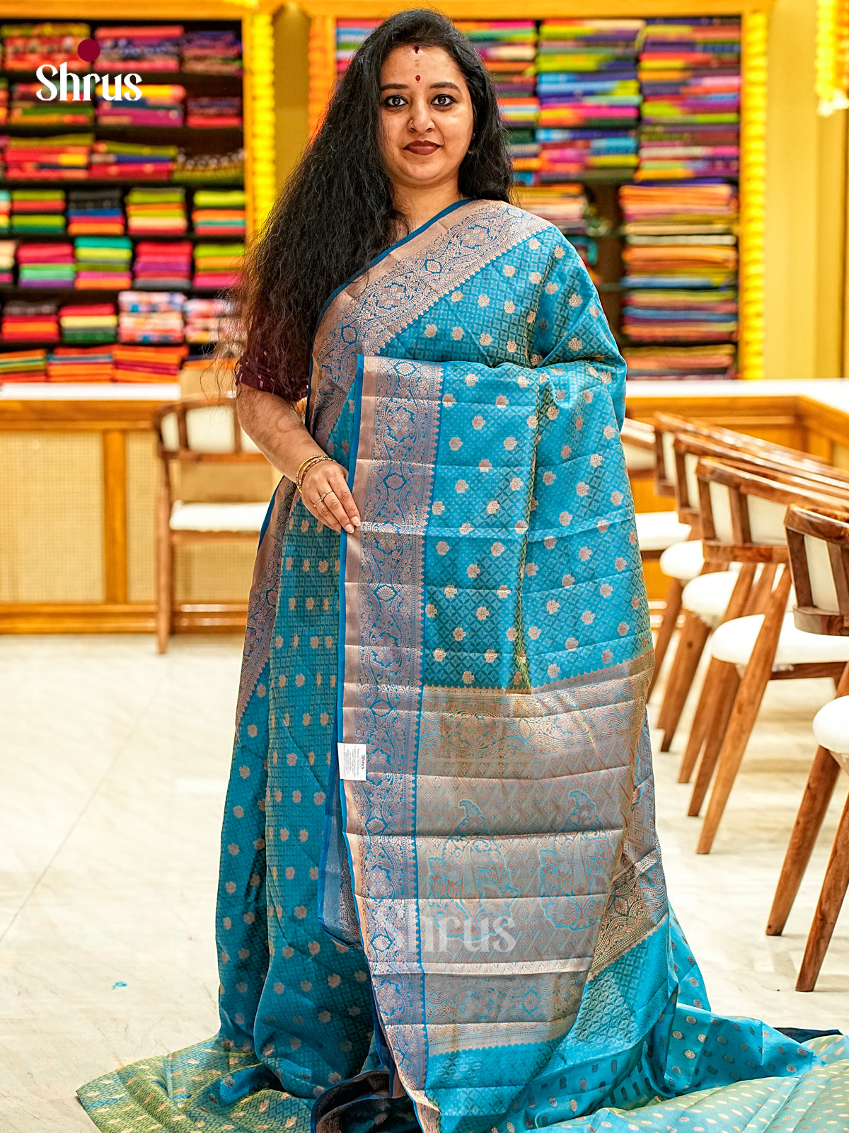Semi Rawsilk Saree - EI21264