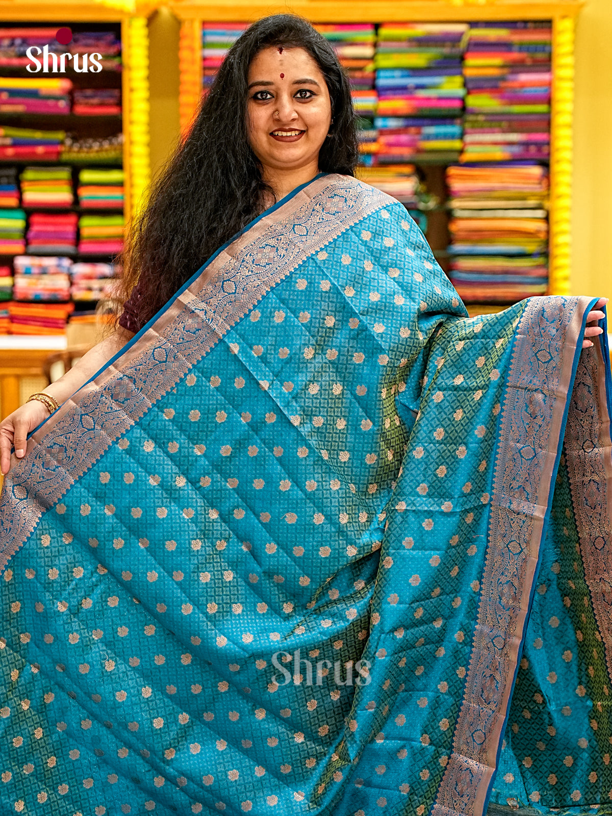 Semi Rawsilk Saree - EI21264