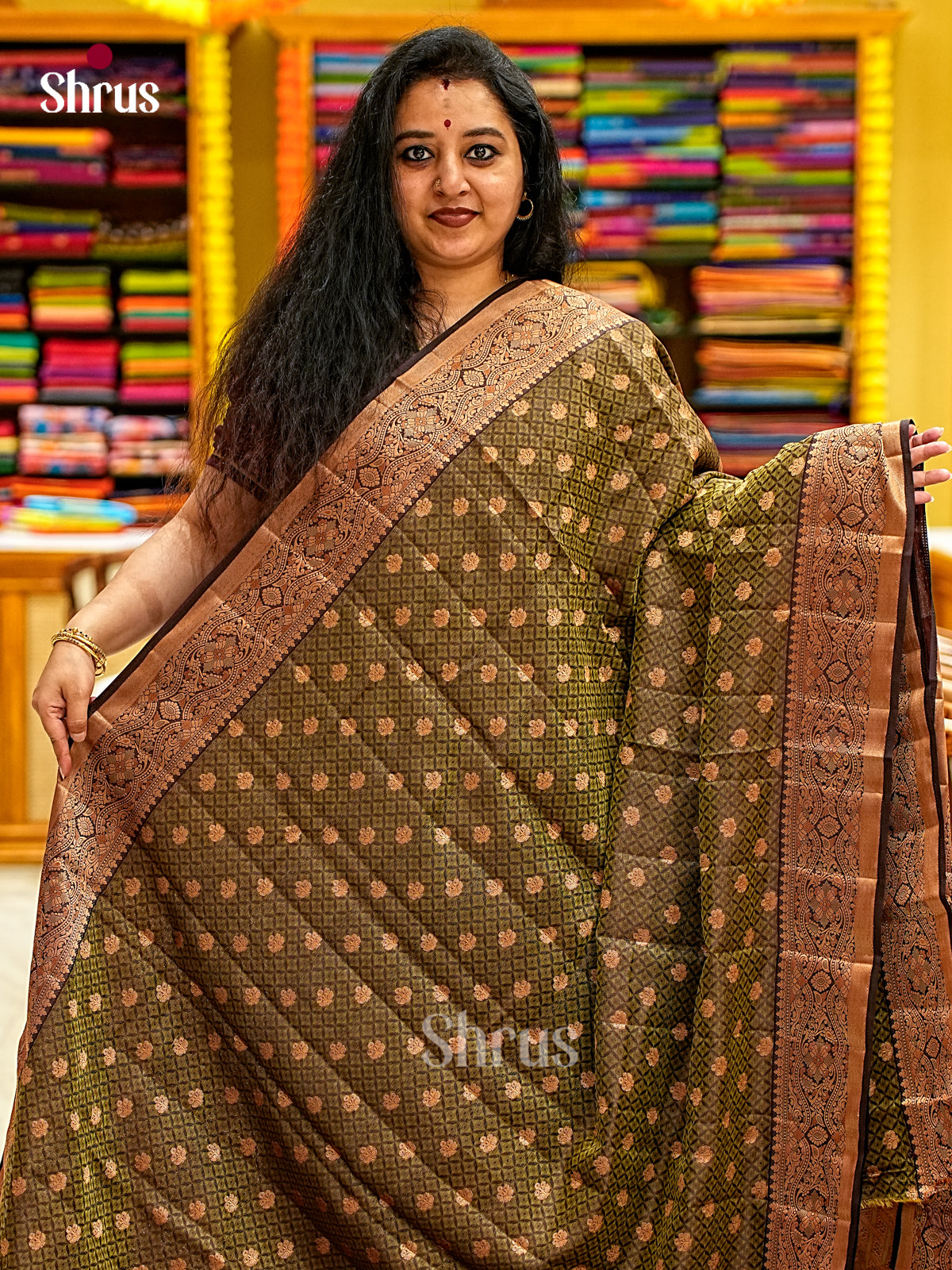 Semi Rawsilk Saree - EI21265