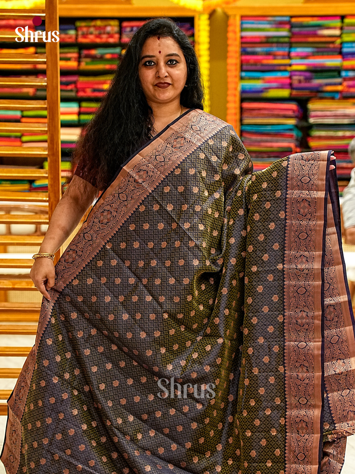 Semi Rawsilk Saree - EI21266