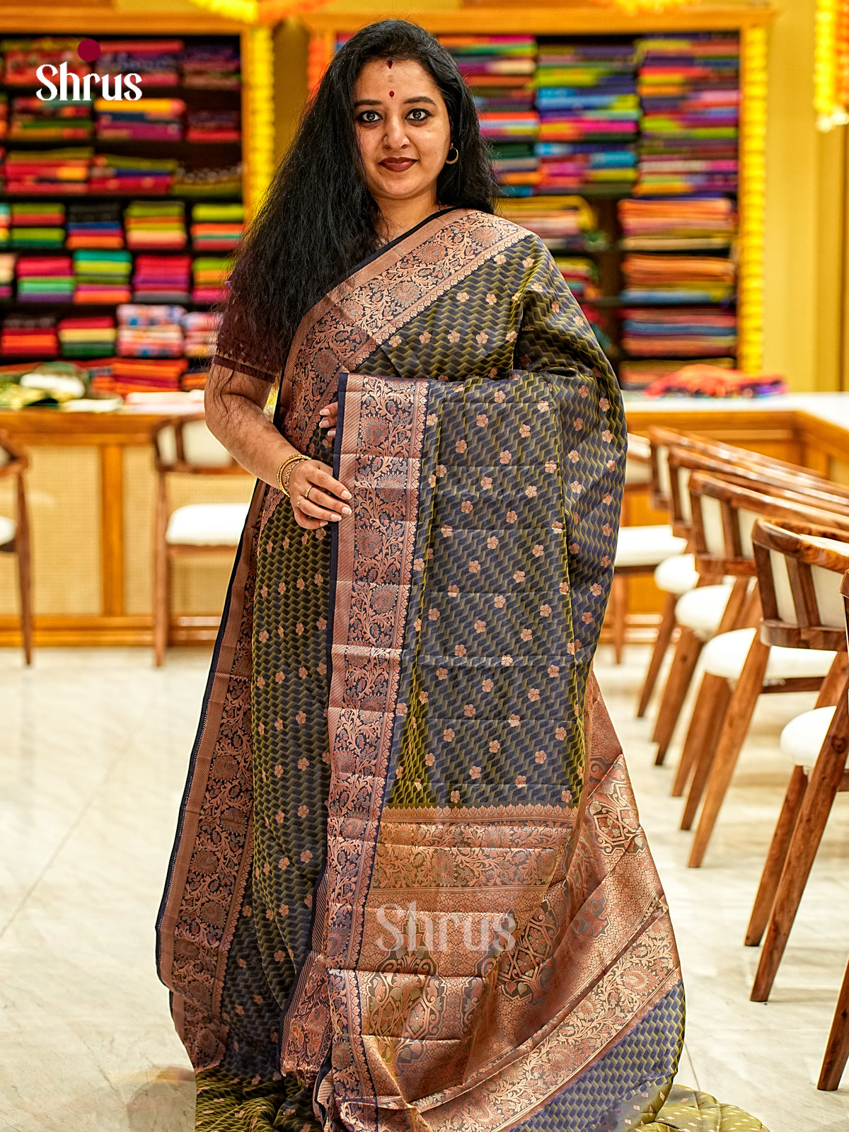 Semi Rawsilk Saree - EI21268