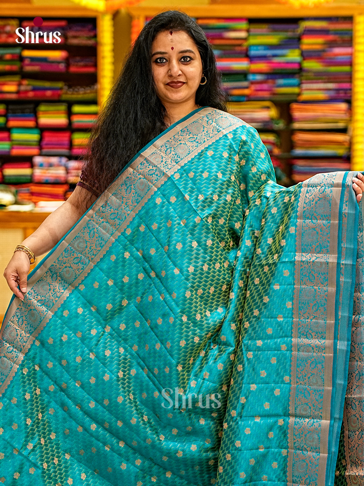 Semi Rawsilk Saree - EI21275