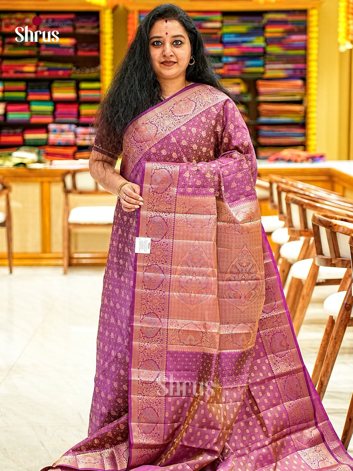 Semi Rawsilk Saree - EI21279