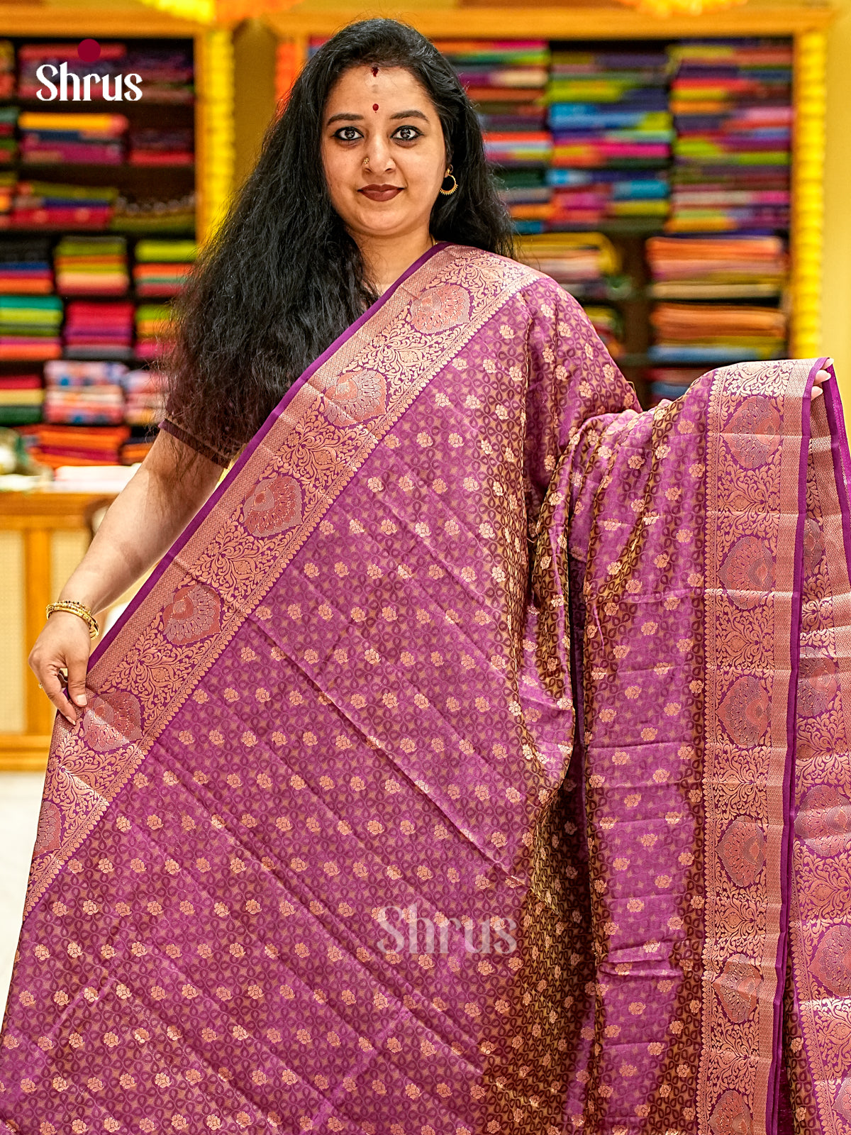 Semi Rawsilk Saree - EI21279