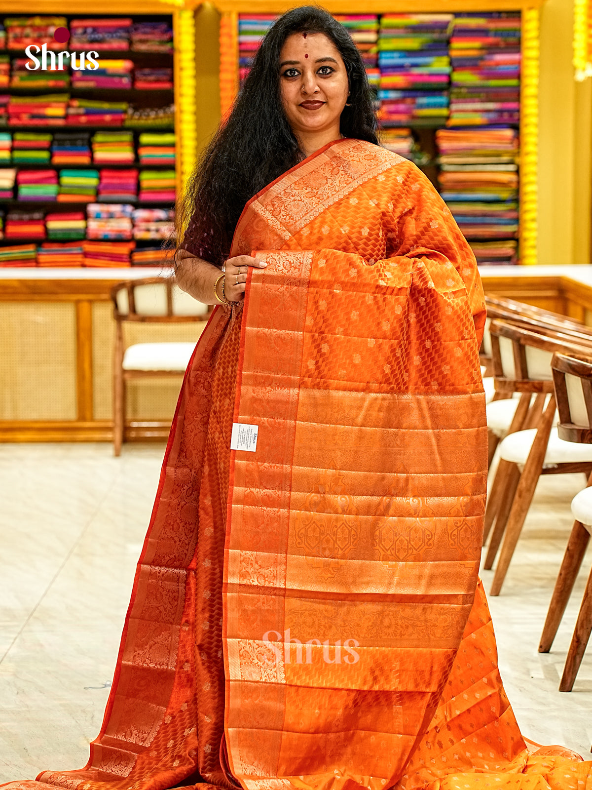 Semi Rawsilk Saree - EI21287
