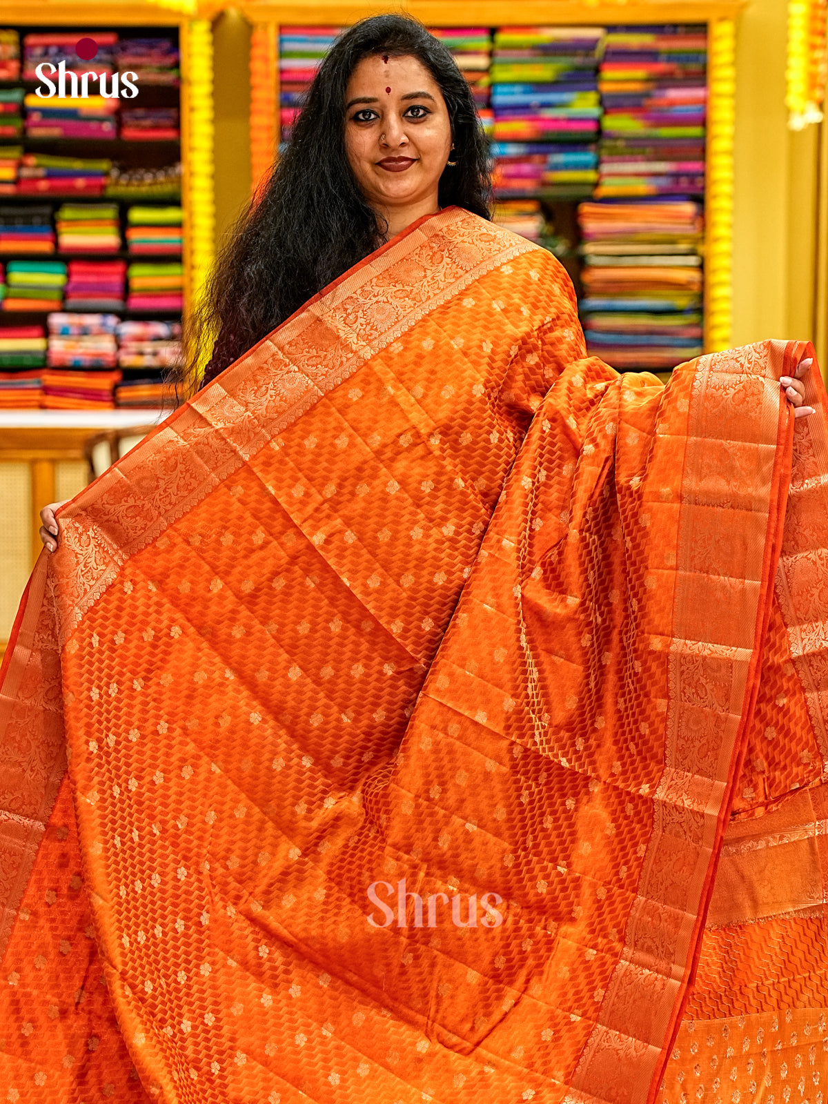 Semi Rawsilk Saree - EI21287