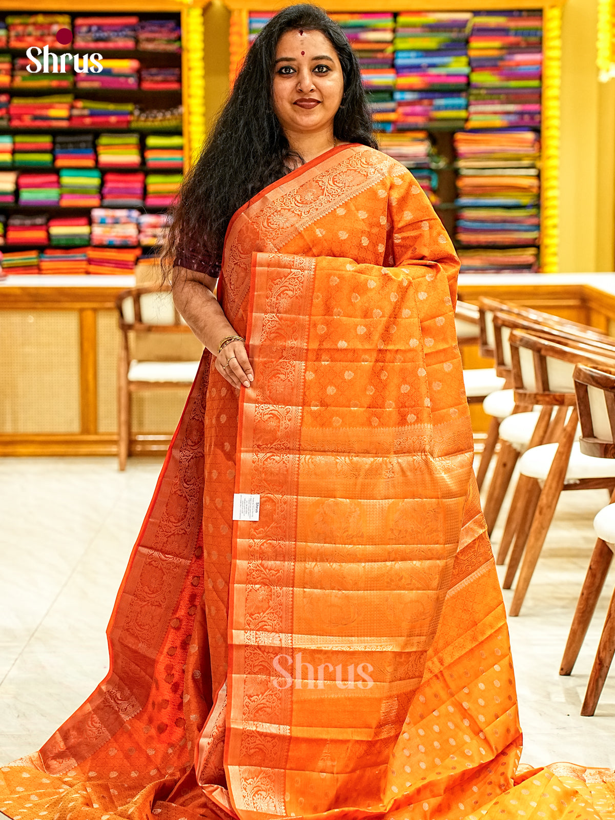 Semi Rawsilk Saree - EI21298