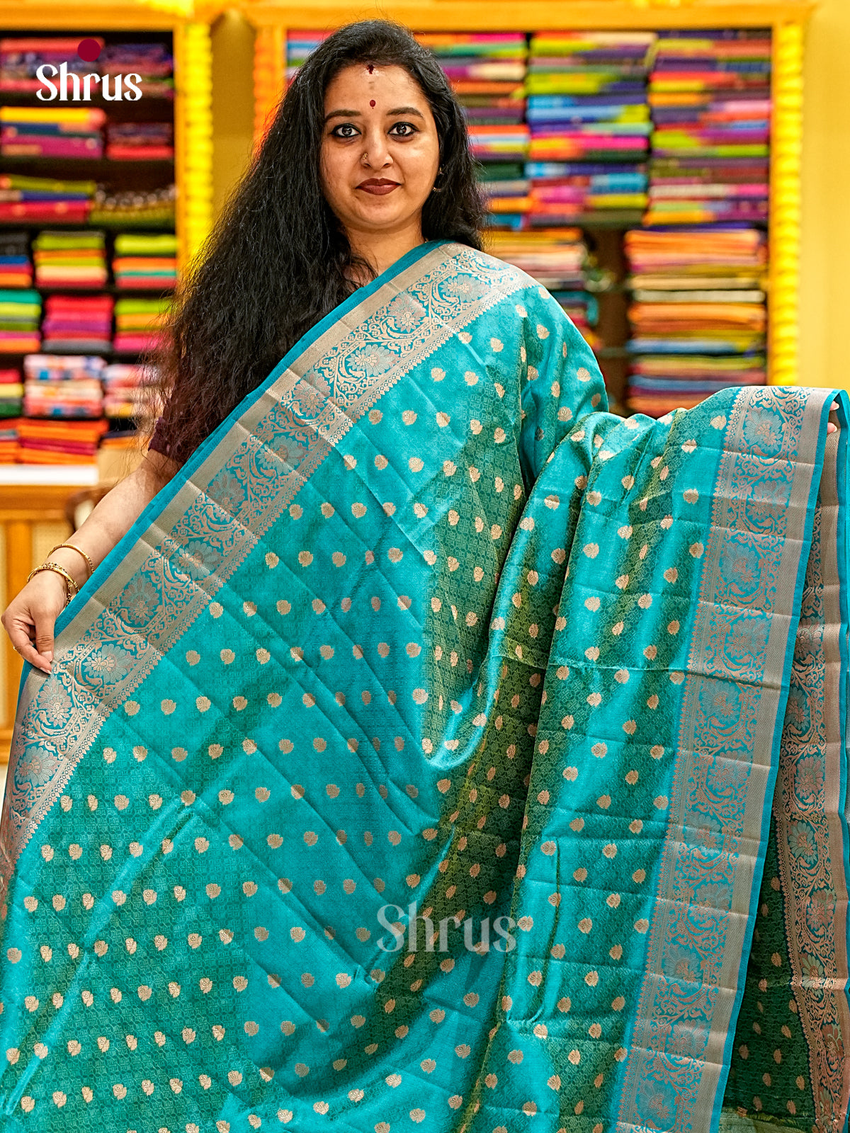 Semi Rawsilk Saree - EI21304