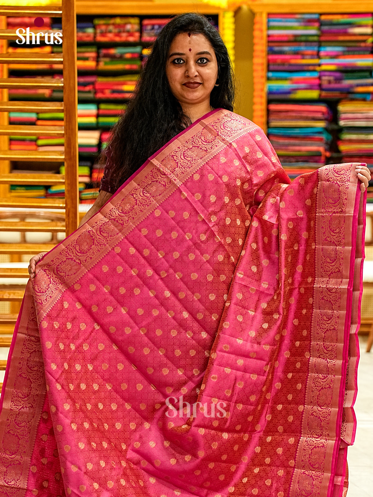 Semi Rawsilk Saree - EI21306