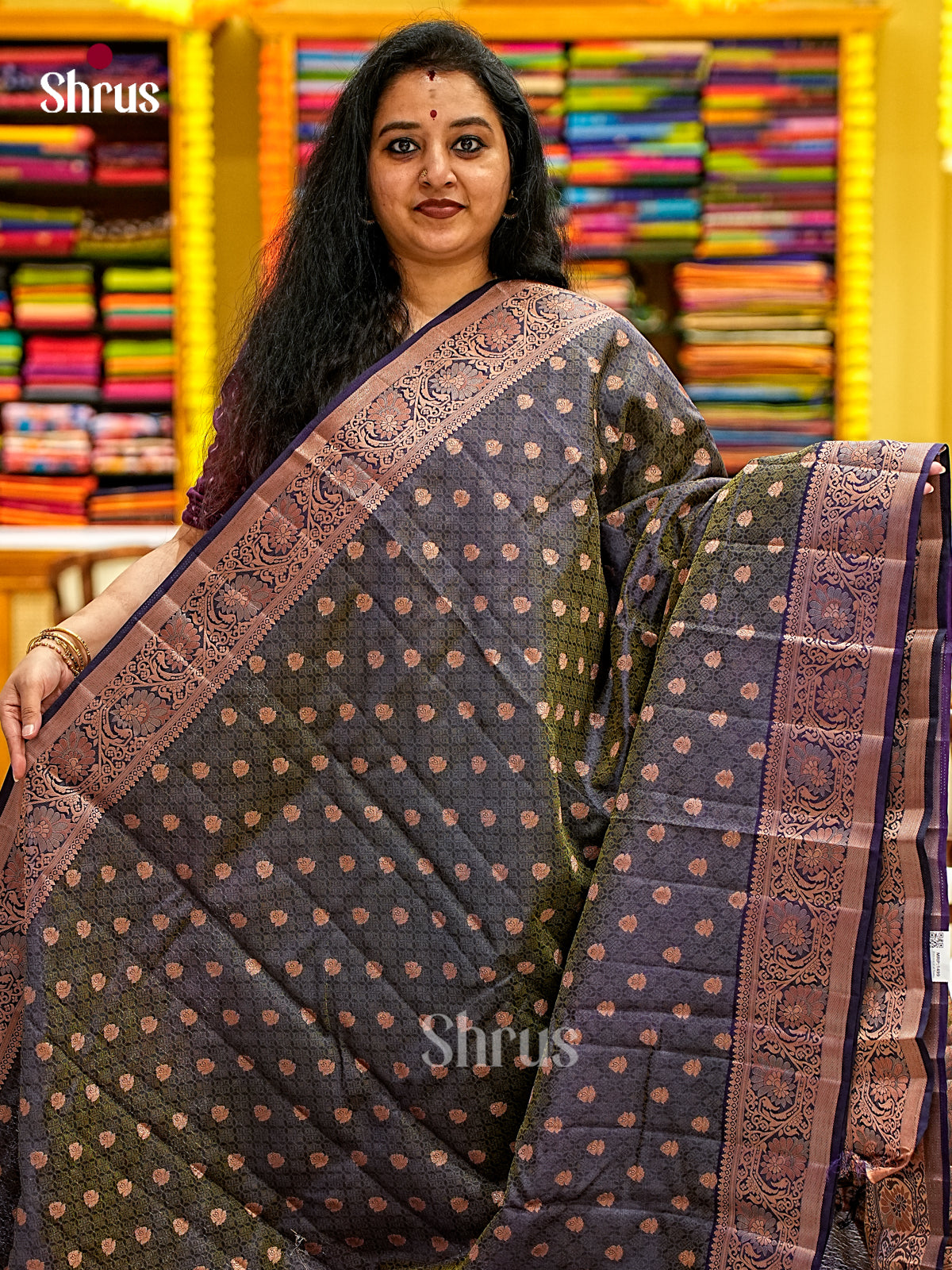 Semi Rawsilk Saree - EI21307