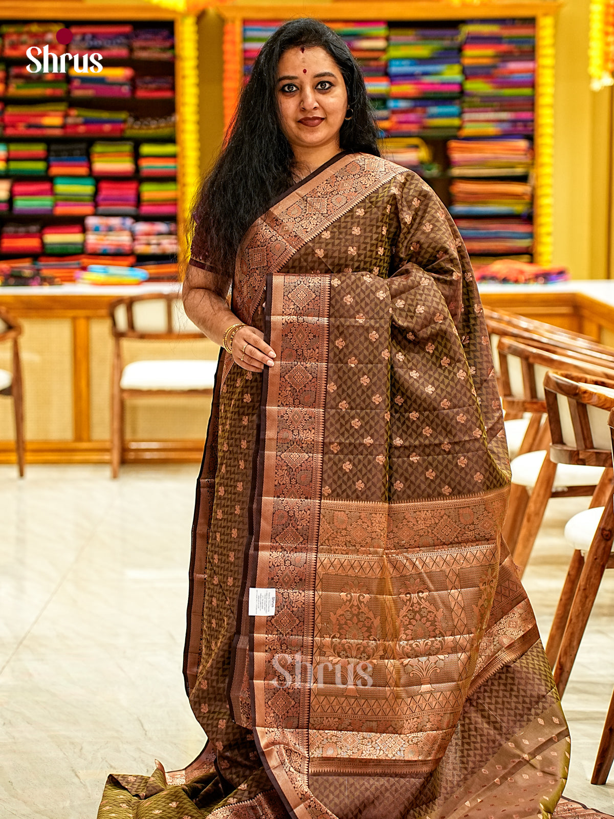 Semi Rawsilk Saree - EI21316