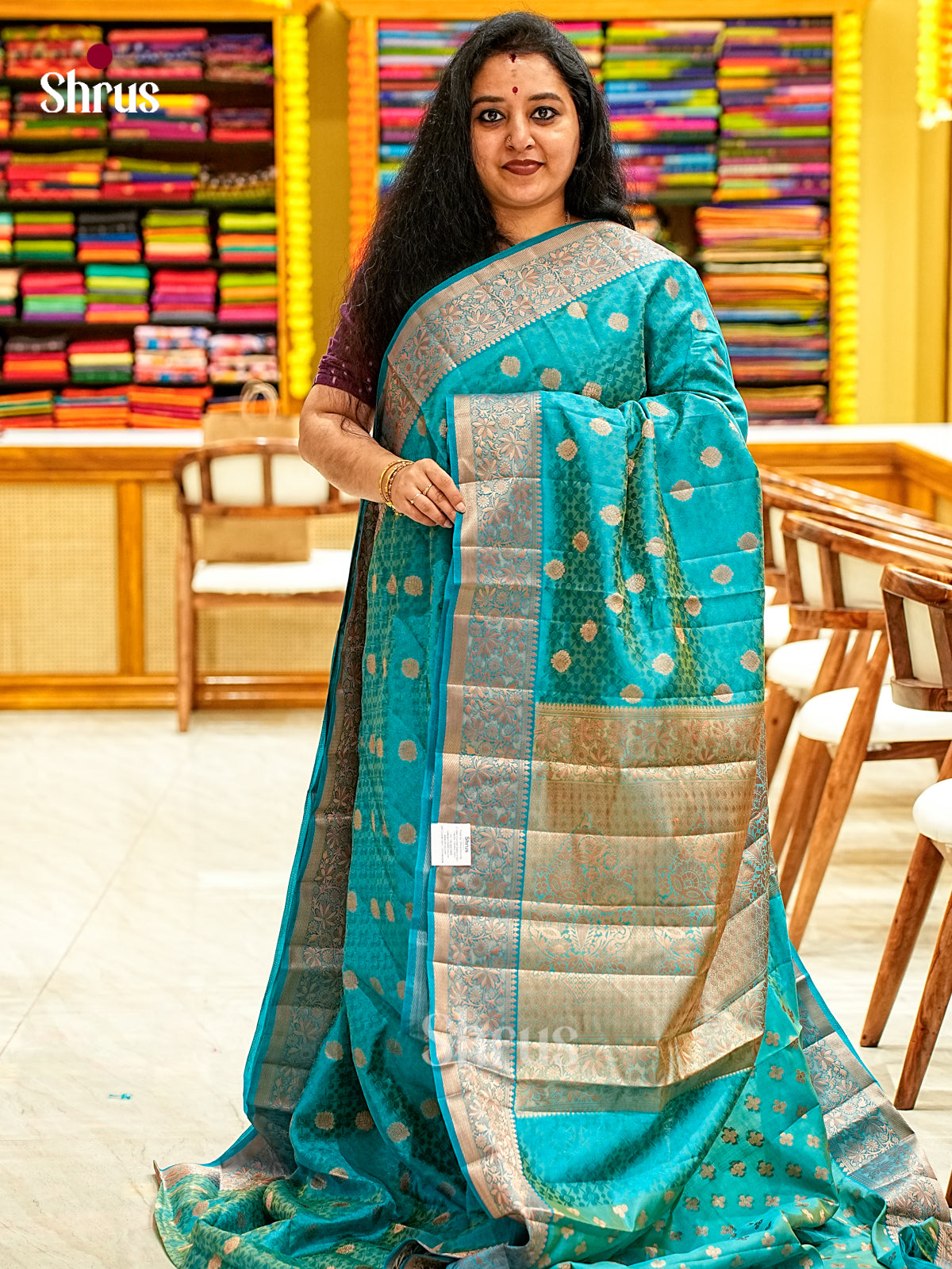 Semi Rawsilk Saree - EI21318