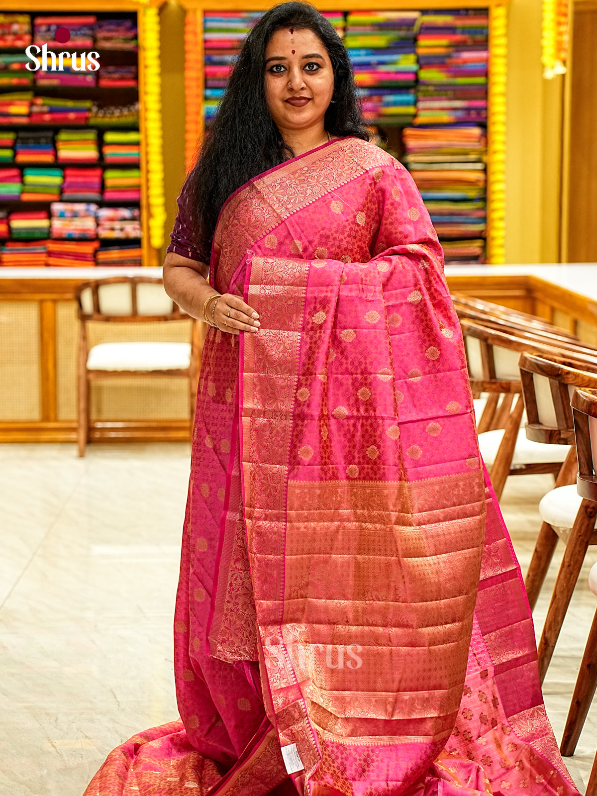 Semi Rawsilk Saree - EI21321